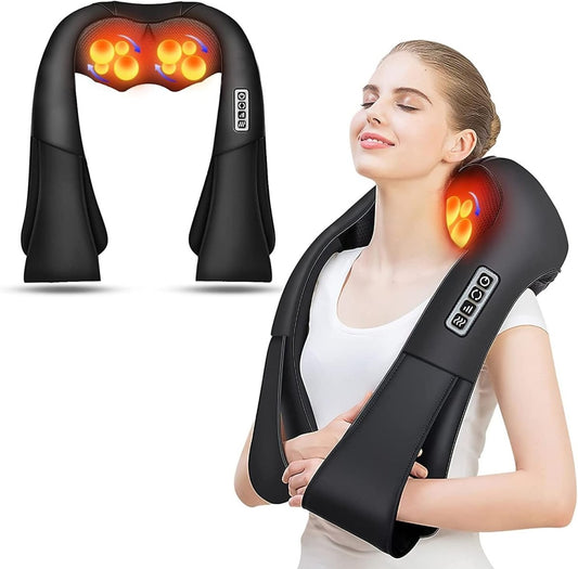 FlowRelief Shiatsu Pro – Diepe ontspanning met verwarmde massage