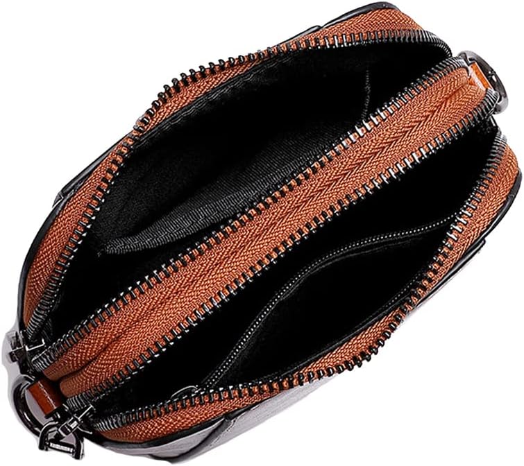 Paulien - Compacte Diefstalbestendige Leren Schoudertas