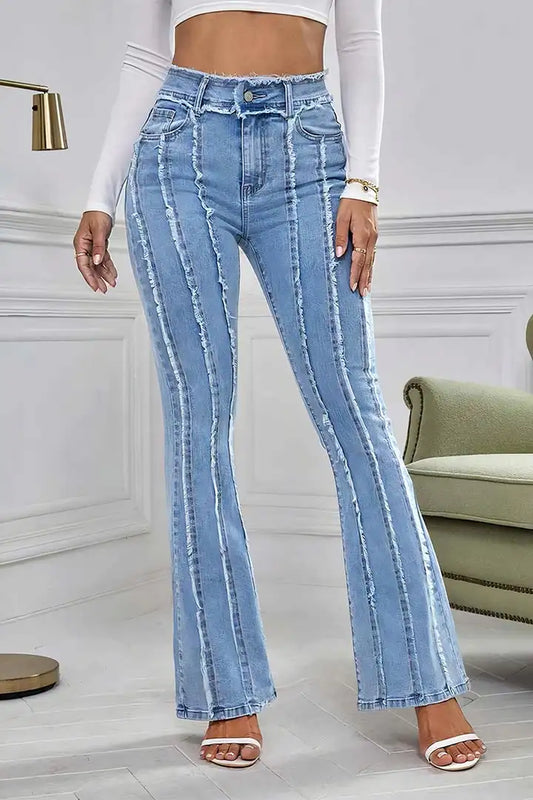 Veronina - Chic Flanellen Jeans voor Vrouwen