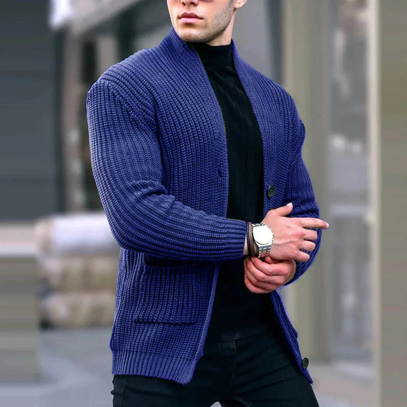 Clifford - Gebreid Vest Voor Heren - Warm & Tijdloos