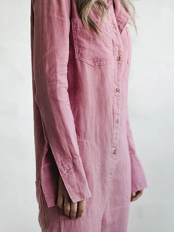 Eladia - Lange Mouwen Jumpsuit