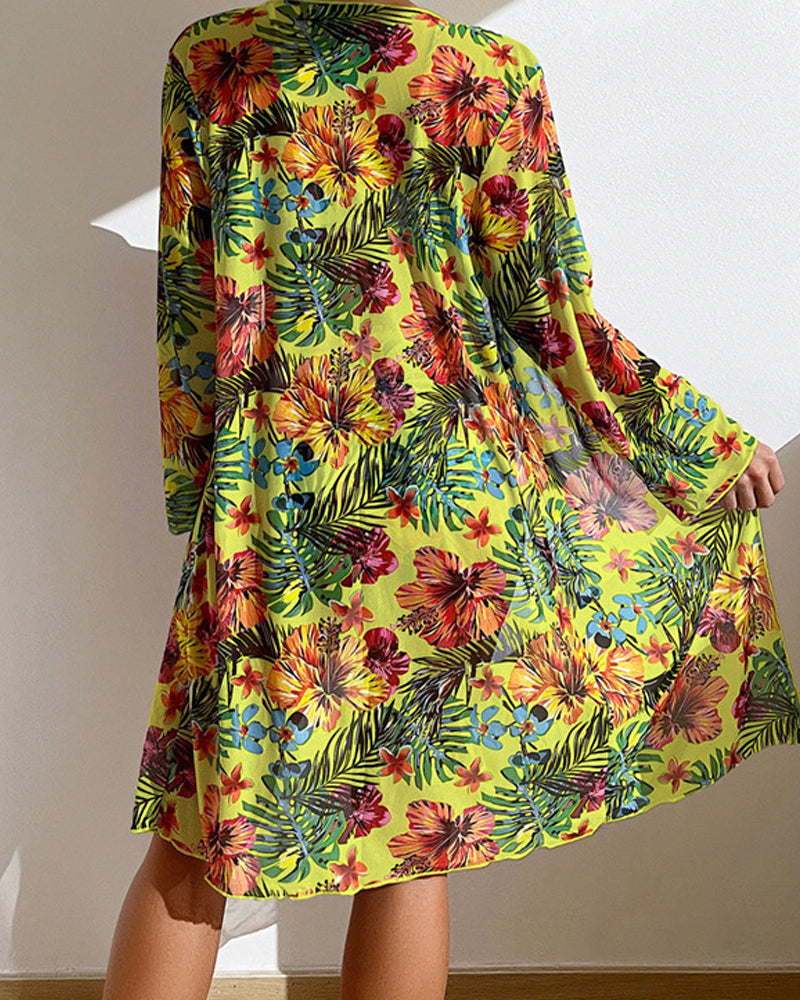 Glenda - Bikini en Bloemenrok