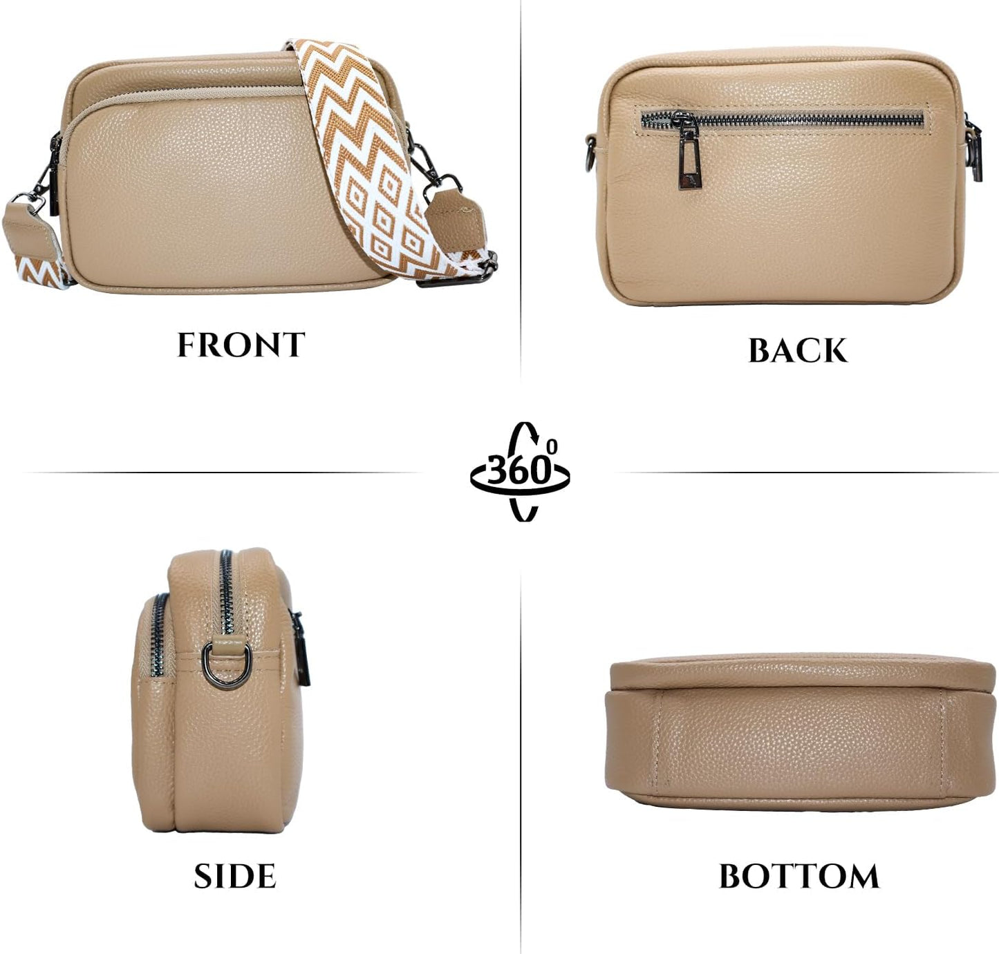 Barbara - Chique Crossbody Cameratas