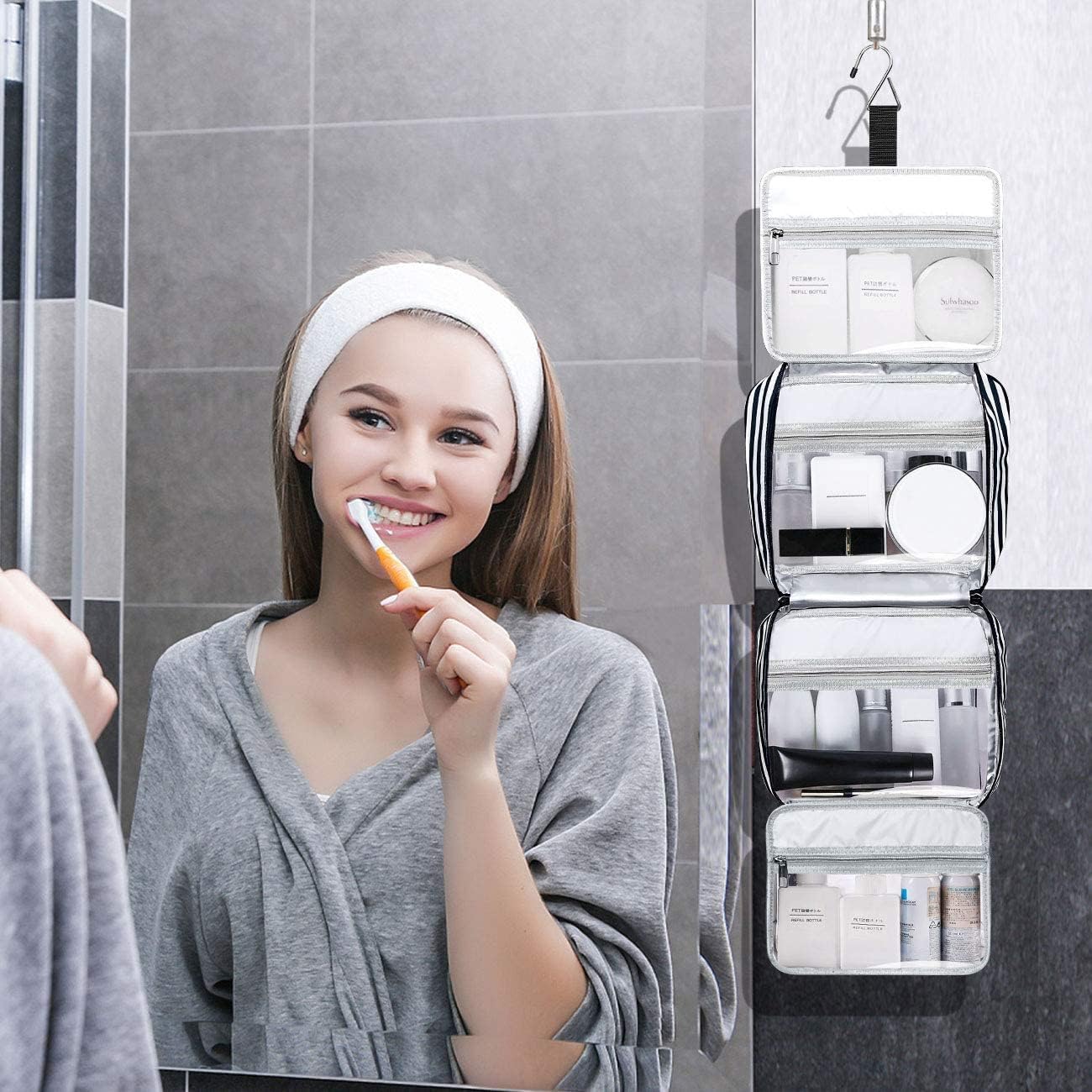 TrekTidy - Ophangbare Toilettas voor Reizen