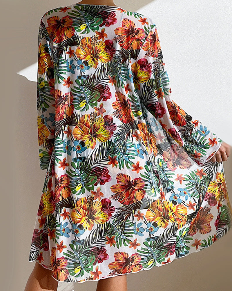 Glenda - Bikini en Bloemenrok