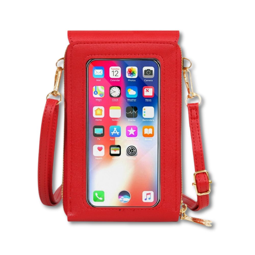 Neri - Transparante Schouder Telefoontas