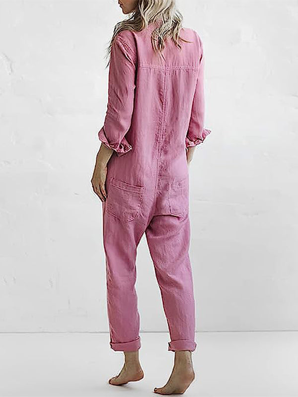 Eladia - Lange Mouwen Jumpsuit
