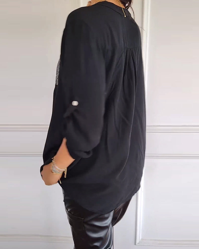 Jorinna - Stijlvolle Top Met Pailletten voor Vrouwen