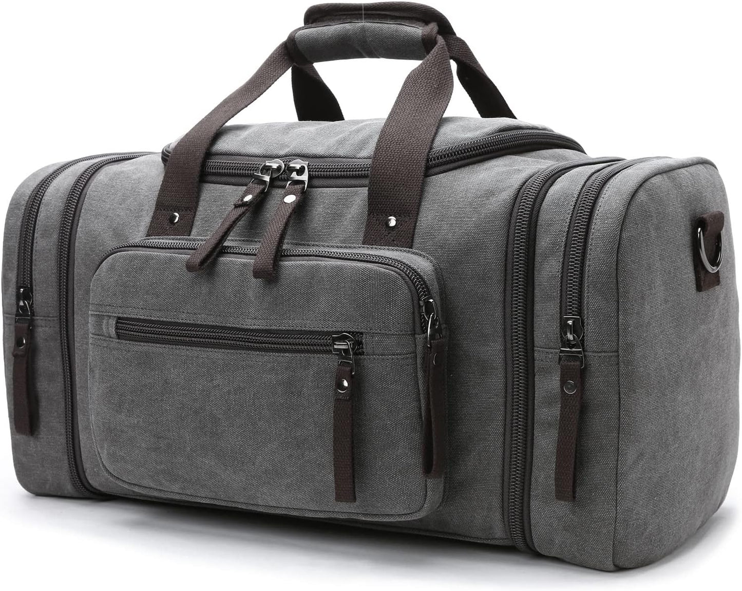 FlexVoyager - Canvas Uitbreidbare Weekendtas