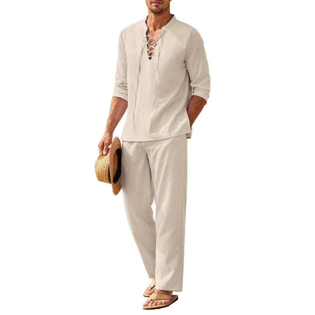 Gerome - Casual Tweedelig Heren Set