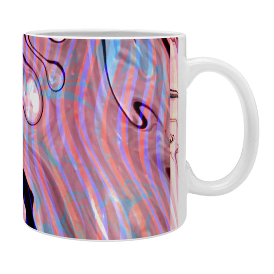 83 Oranges Focus Abstract Marble Texture Coffee Mug