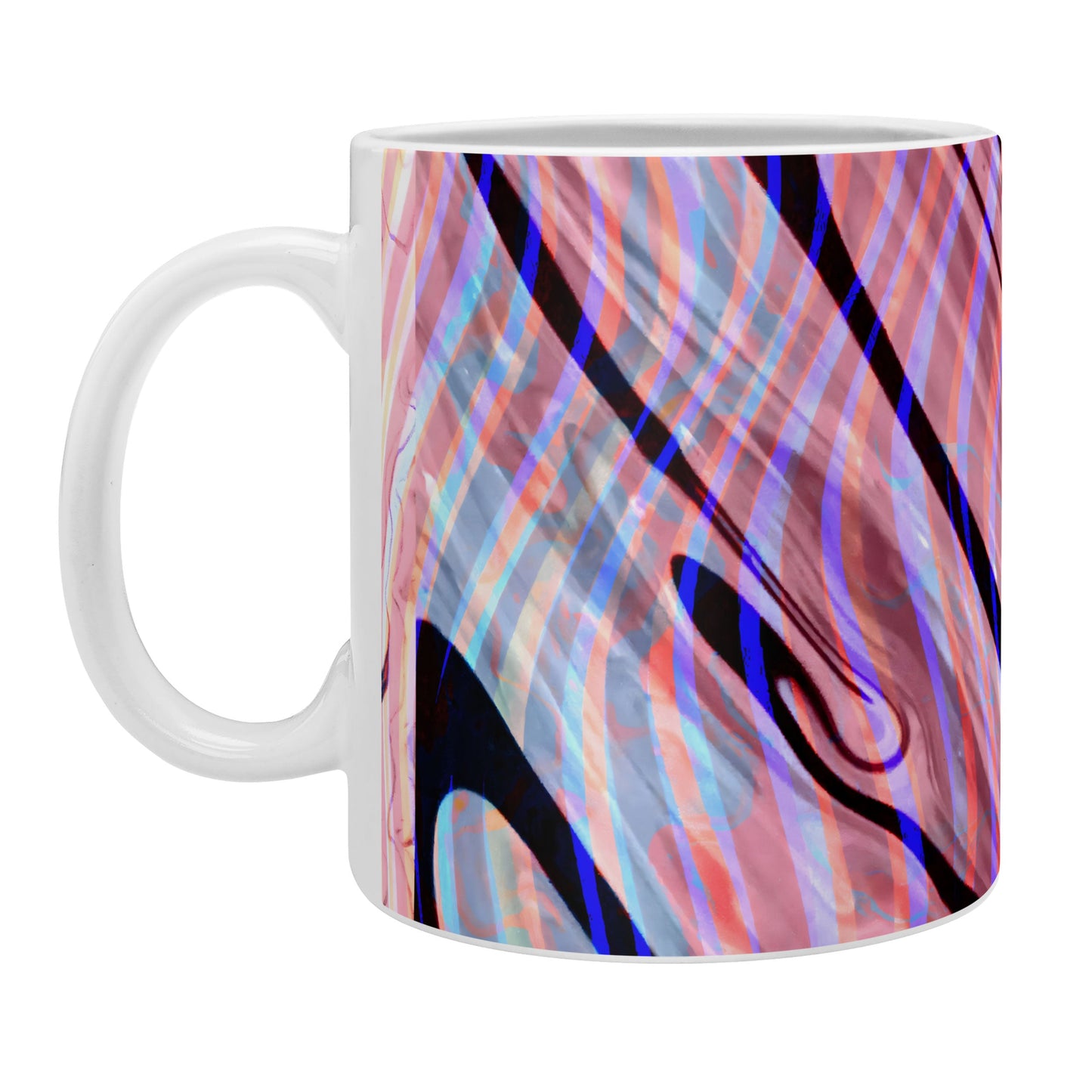 83 Oranges Focus Abstract Marble Texture Coffee Mug