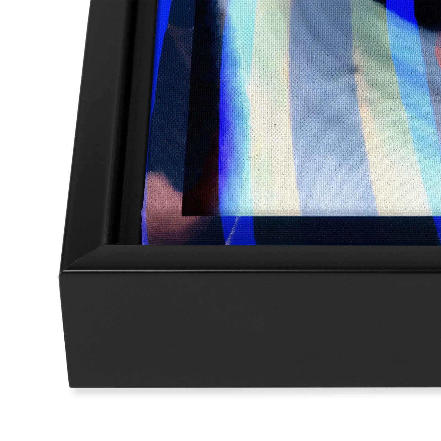 83 Oranges Focus Abstract Marble Texture Art Canvas