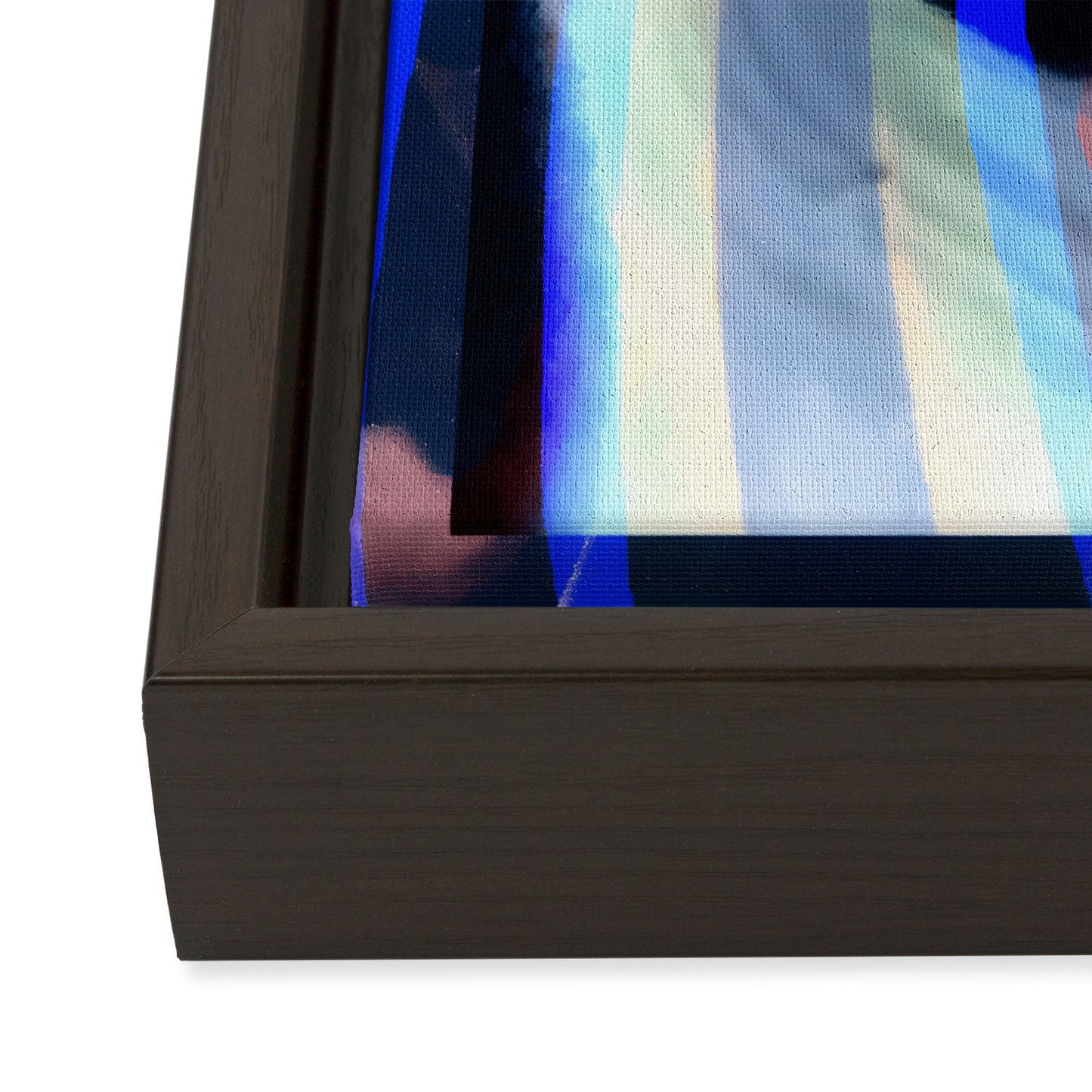 83 Oranges Focus Abstract Marble Texture Art Canvas