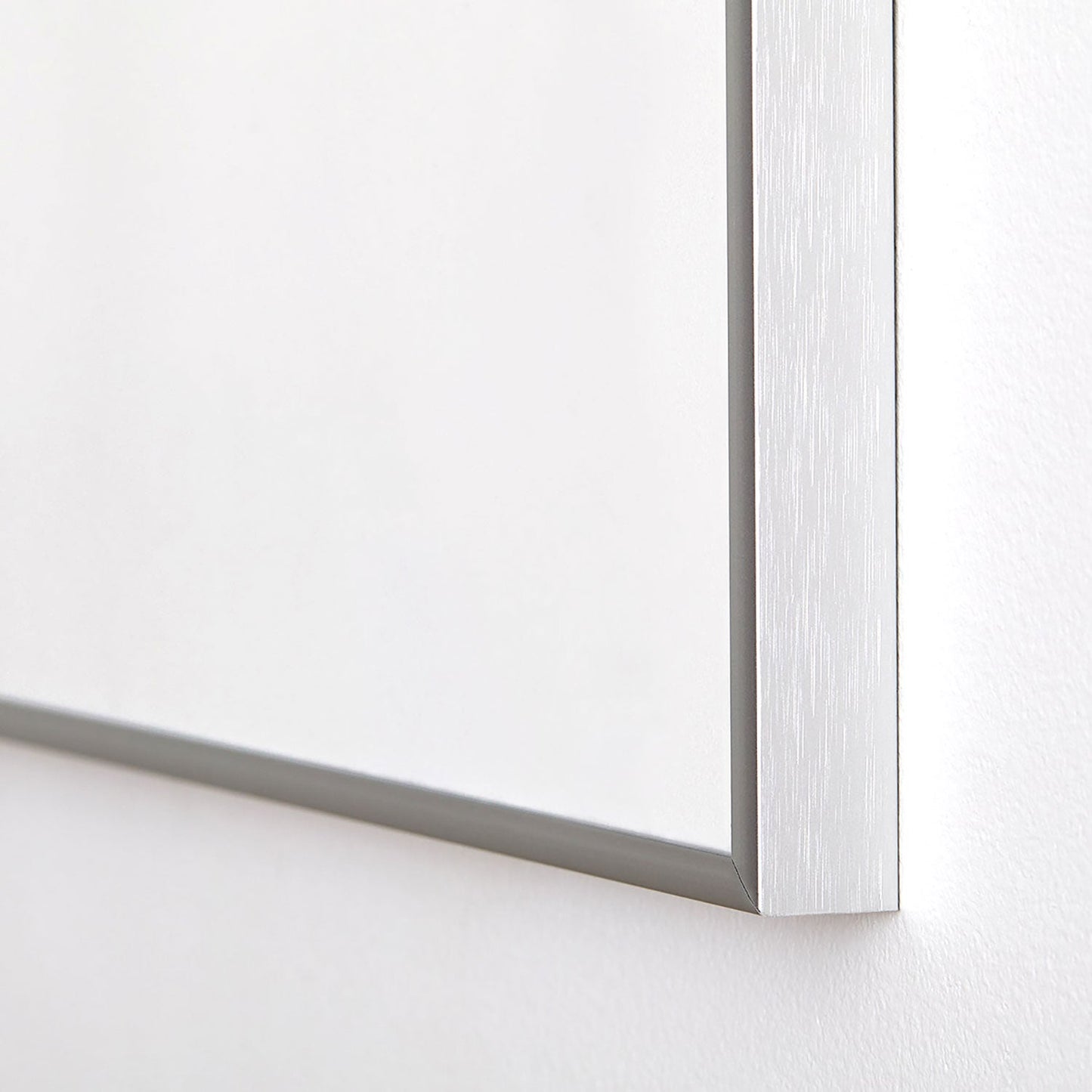 83 Oranges Focus Abstract Marble Texture Metal Framed Art Print