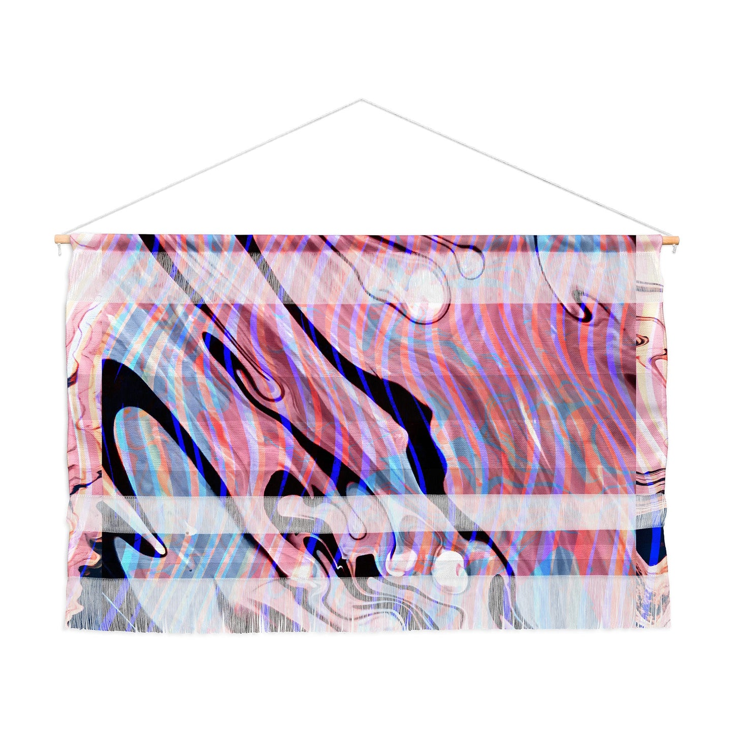 83 Oranges Focus Abstract Marble Texture Wall Hanging Landscape