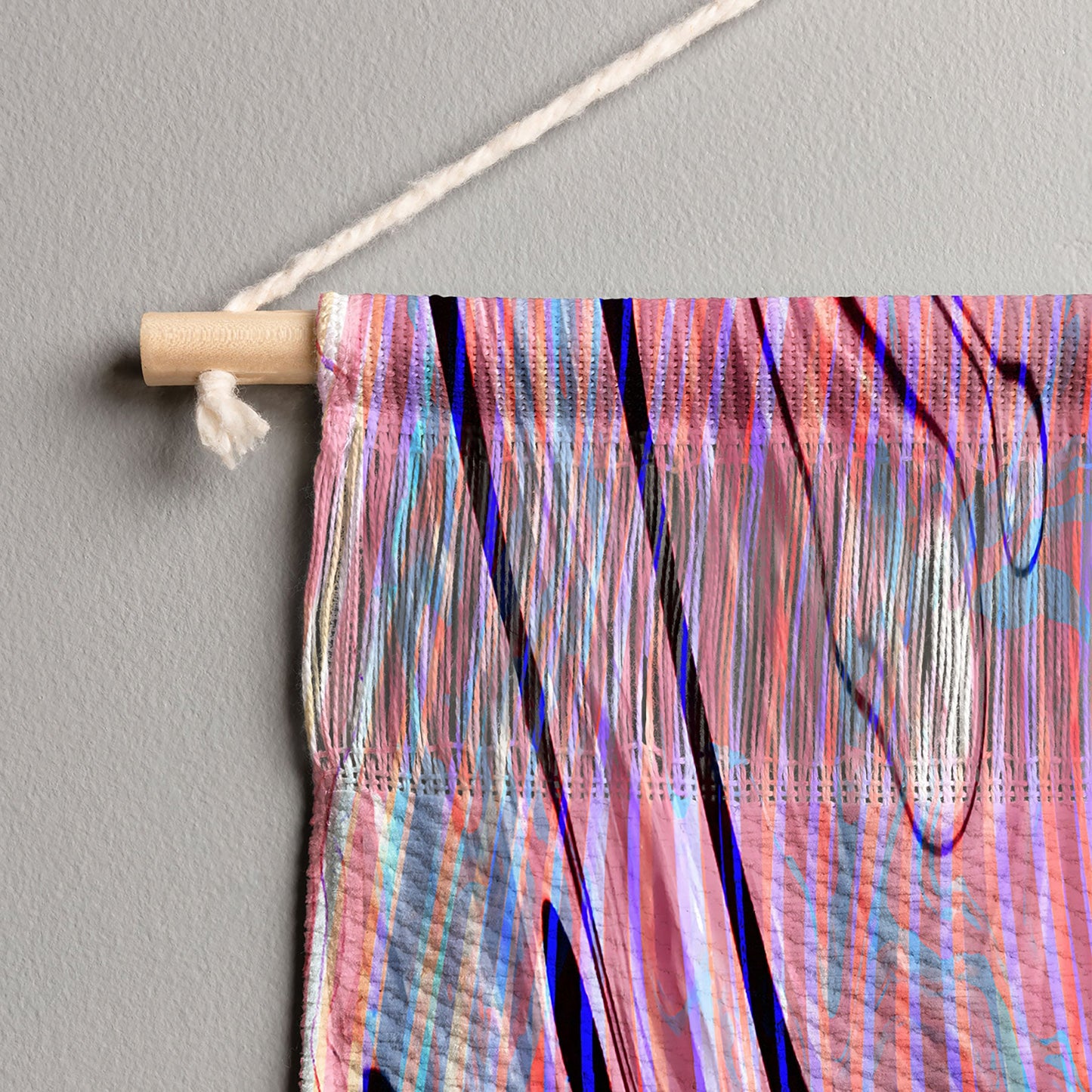 83 Oranges Focus Abstract Marble Texture Wall Hanging Portrait