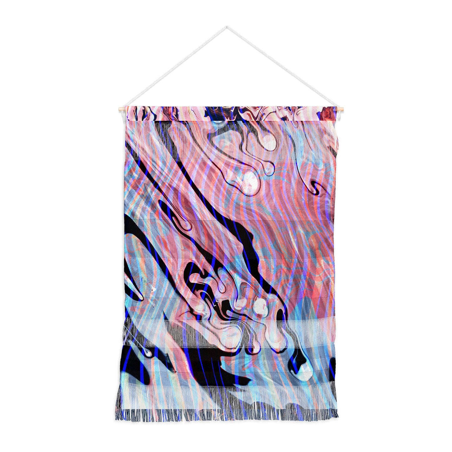 83 Oranges Focus Abstract Marble Texture Wall Hanging Portrait