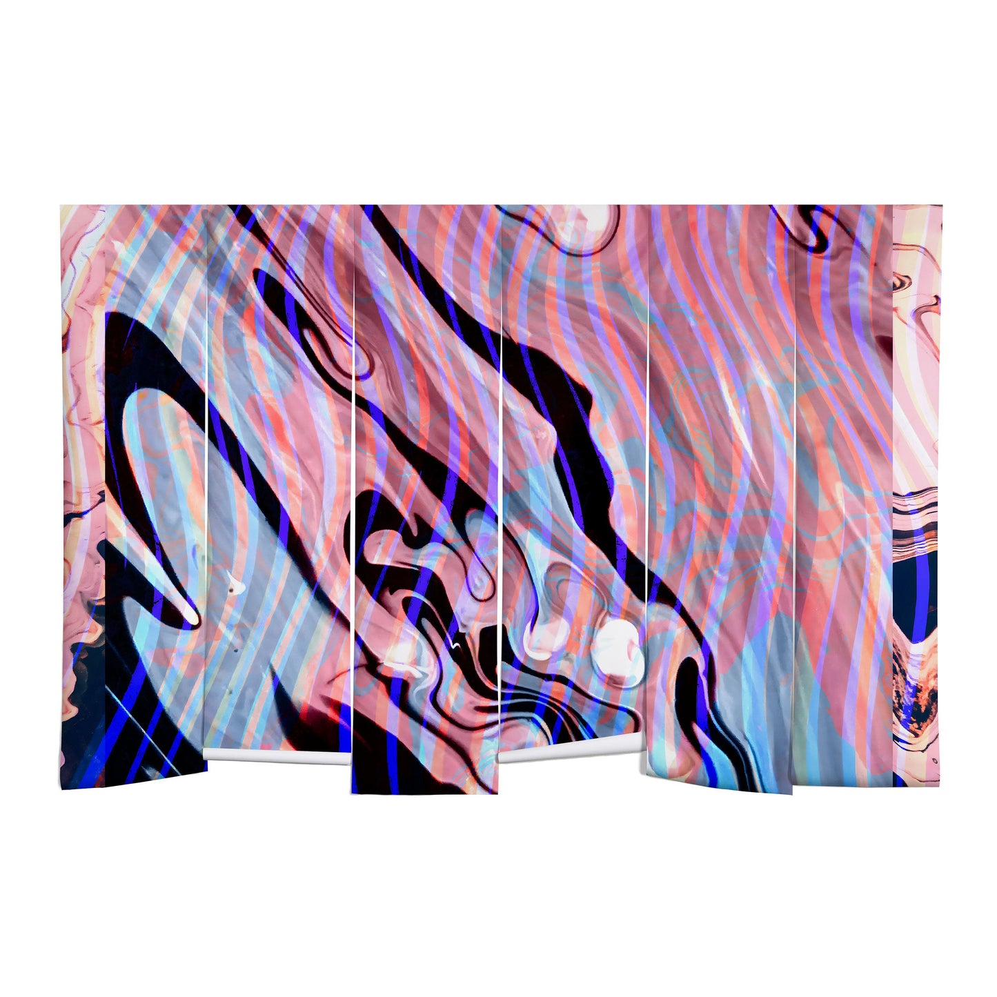 83 Oranges Focus Abstract Marble Texture Wall Mural