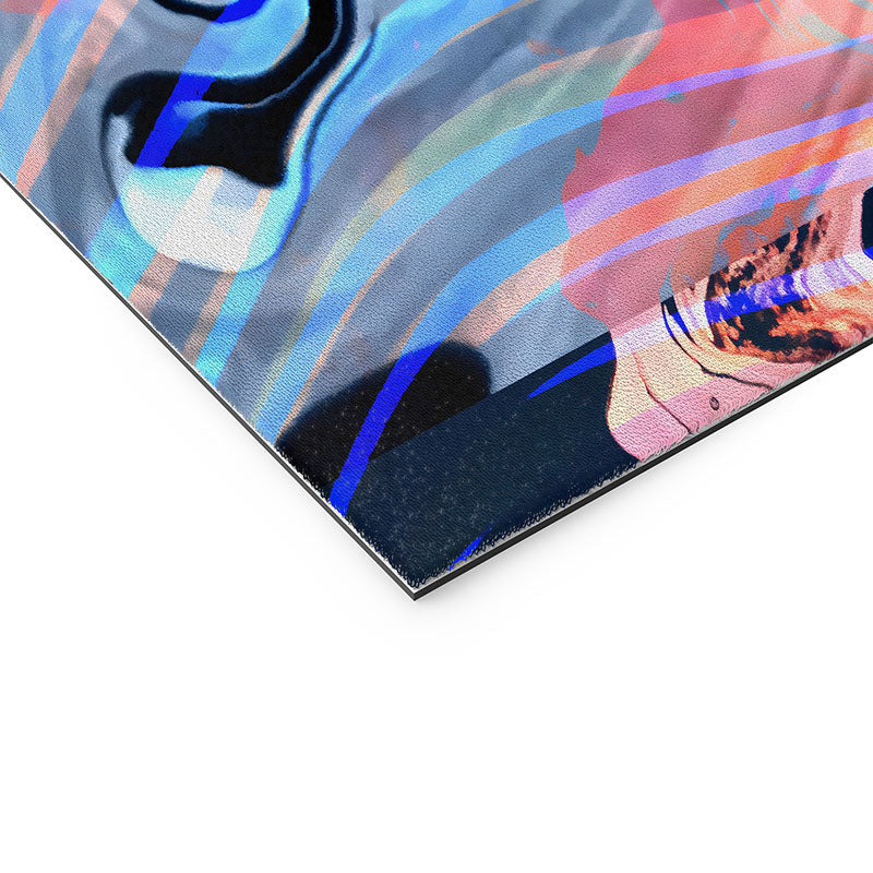 83 Oranges Focus Abstract Marble Texture Welcome Mat