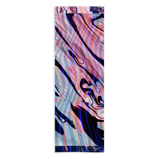 83 Oranges Focus Abstract Marble Texture Yoga Towel
