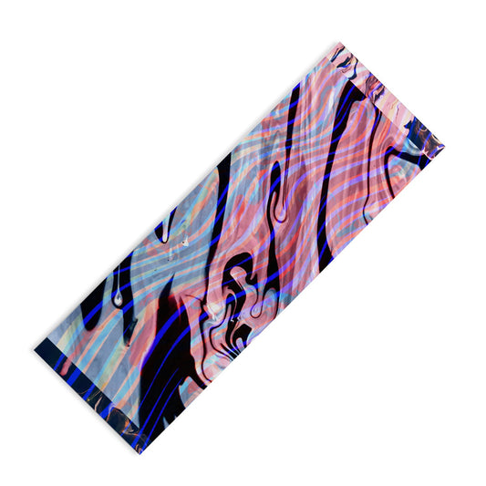 83 Oranges Focus Abstract Marble Texture Yoga Mat