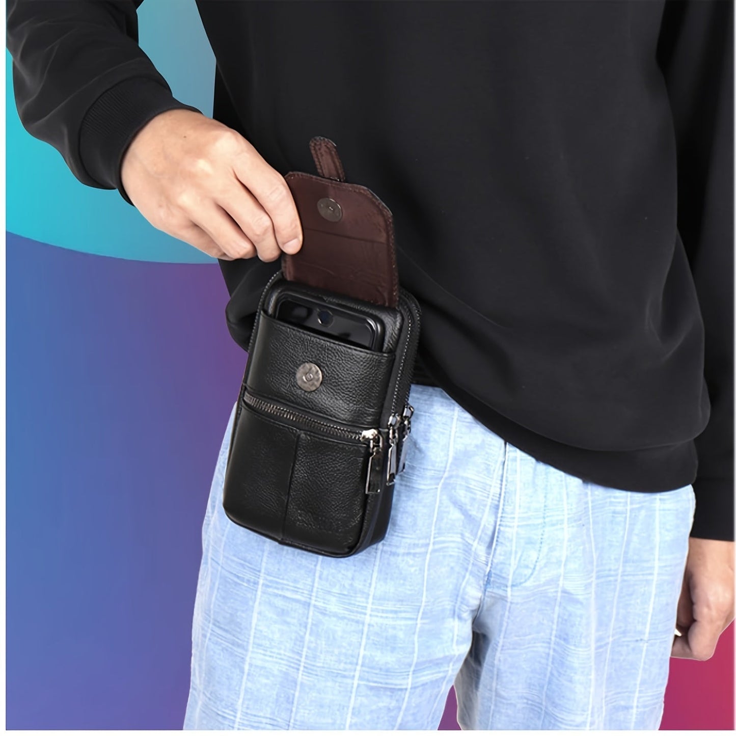 ChicProtect - Crossbody Tas voor Heren - Compact & Functioneel