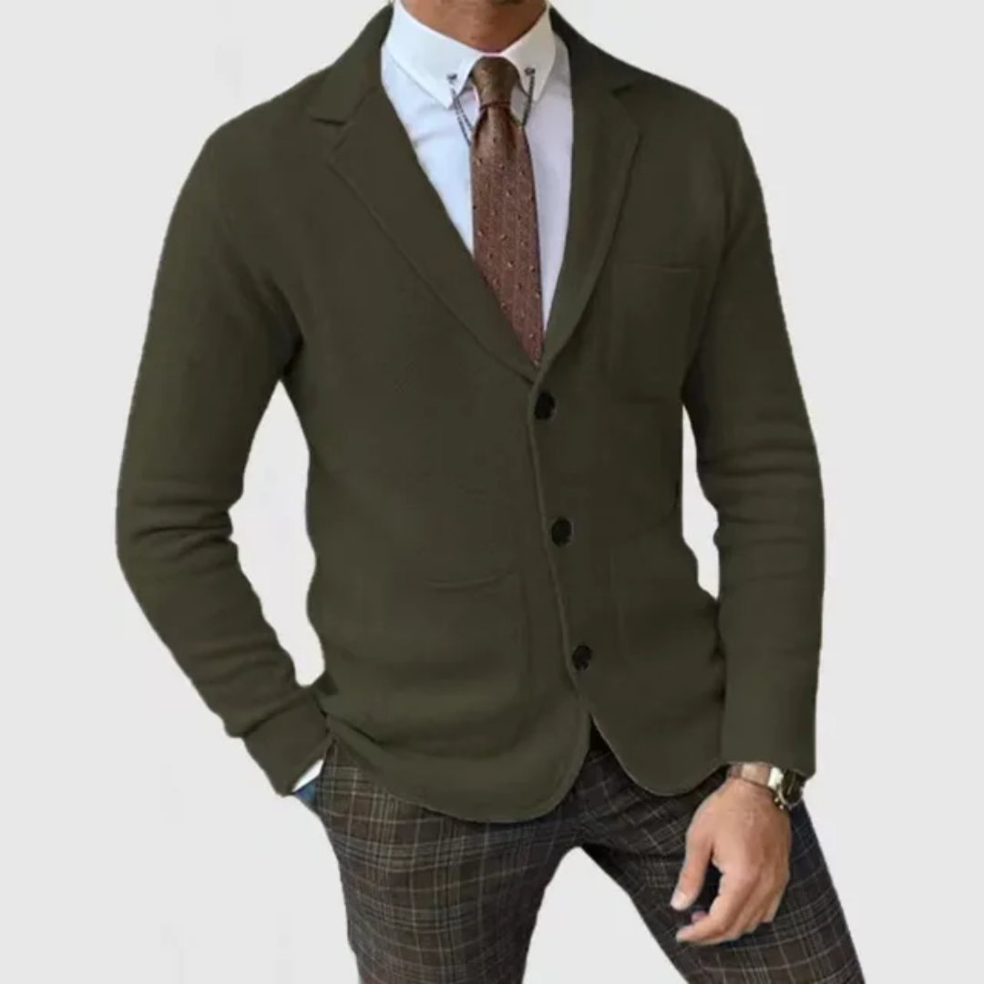 Santiago - herenblazer met lange mouwen