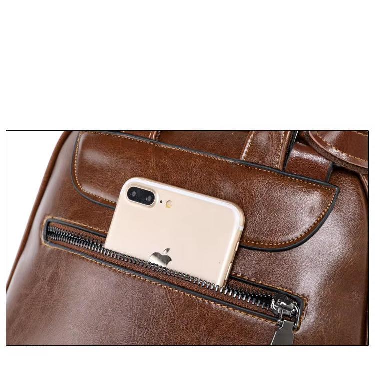 Adeliza - Dames Convertibele Leren Reistas