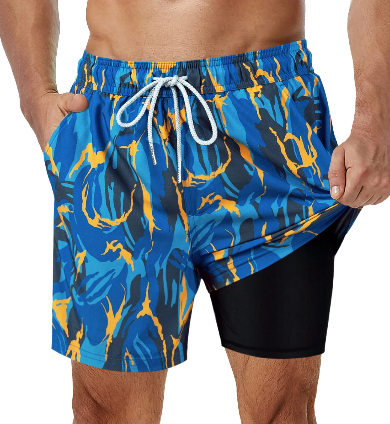 Manuel - Heren Zwemshort - met binnenvoering