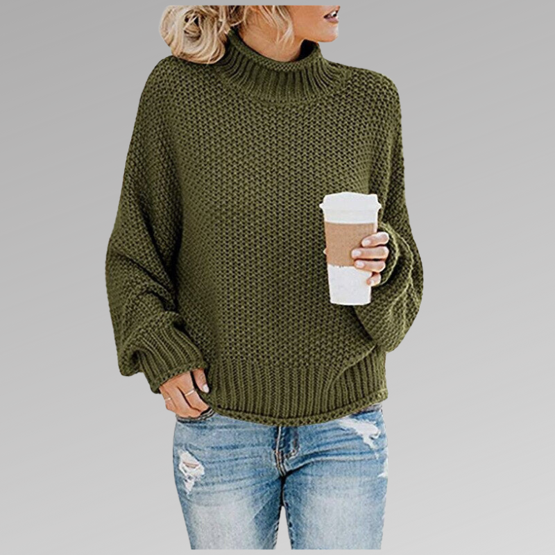 Macy - Trendy Halfhoge Coltrui voor Vrouwen