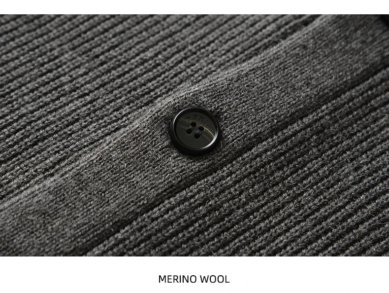Clement - Gebreid Vest met Knopen voor Heren - Stijlvol & Comfortabel