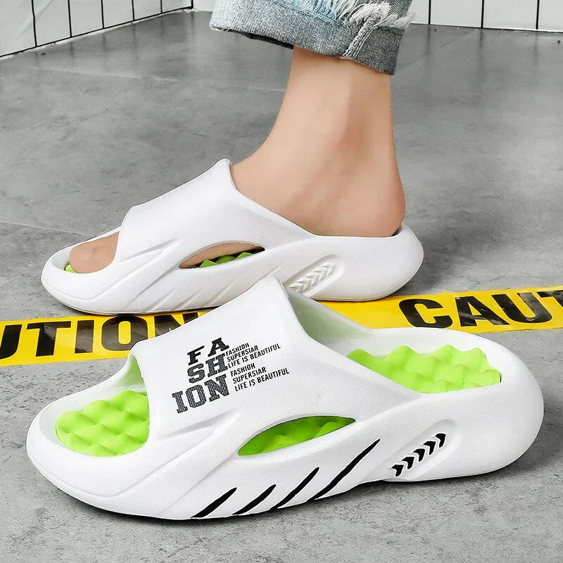 Heren Comfortabele Slippers met Ondersteuning