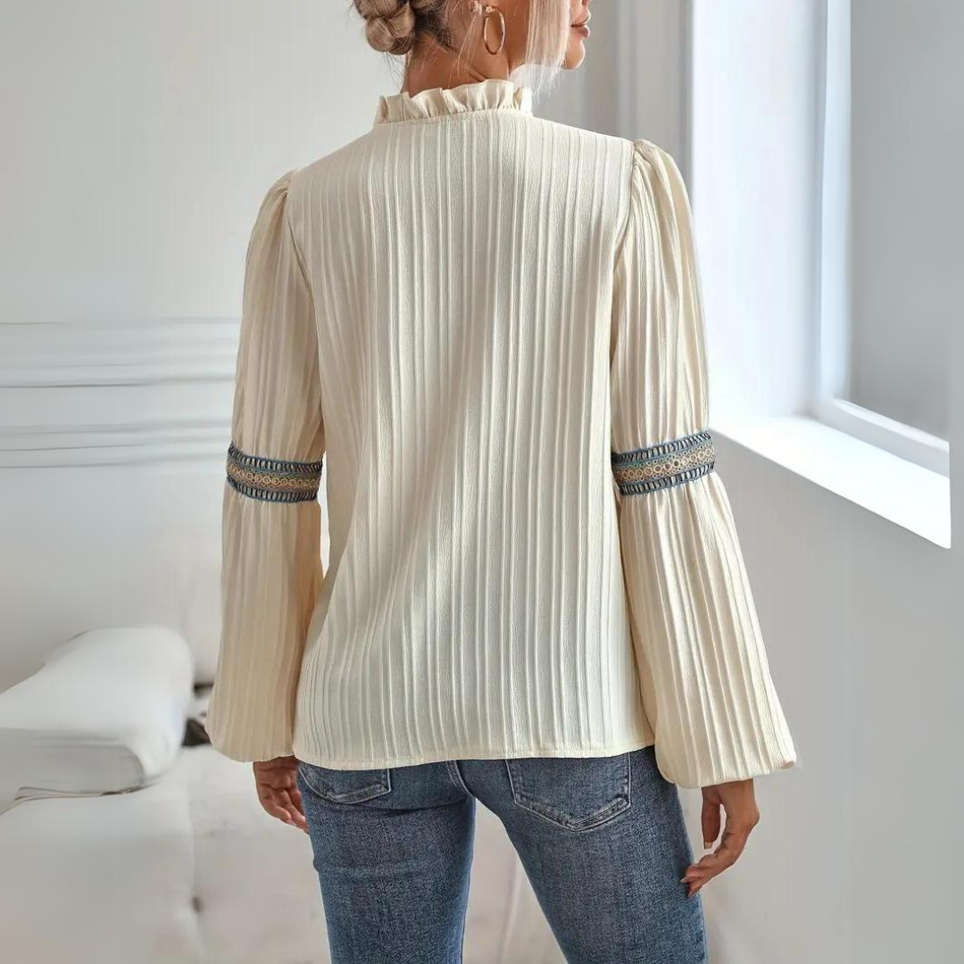 Angellica - Bescheiden Mouwblouse voor Vrouwen