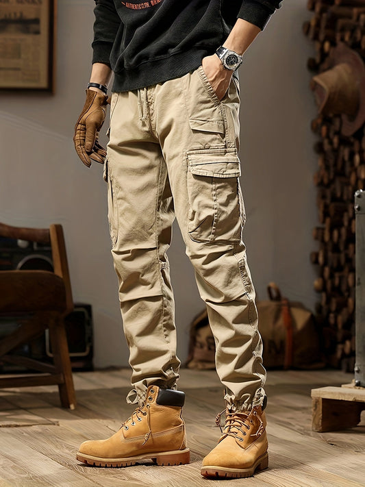 Multi-pocket Heren Cargo Broek