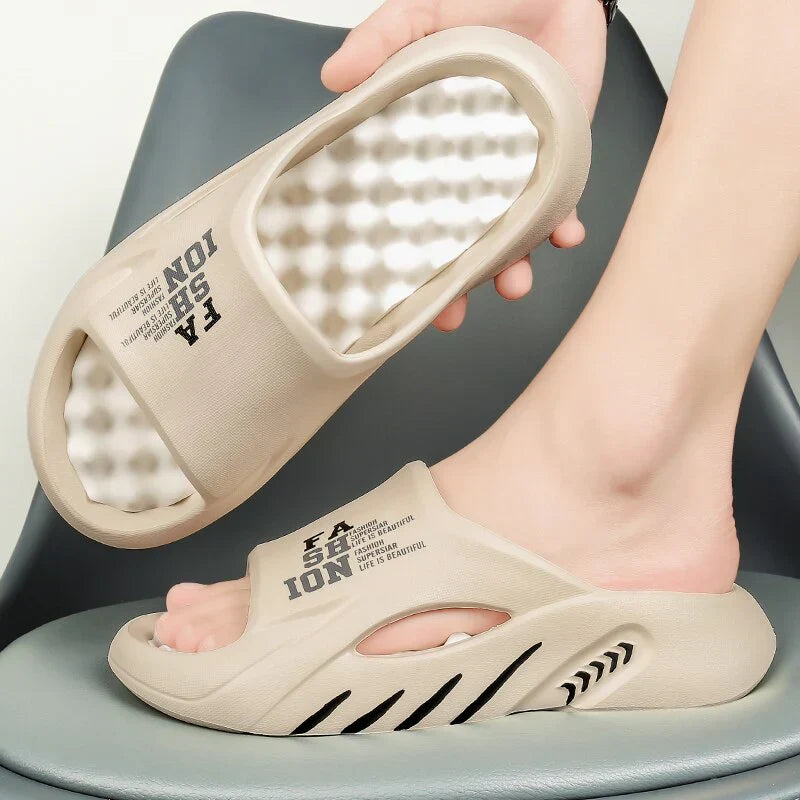 Heren Comfortabele Slippers met Ondersteuning
