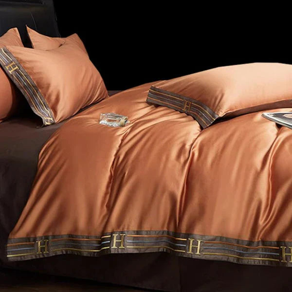 OpulentDroom – Luxe Satijnen Beddengoed Set – Comfort & Elegantie