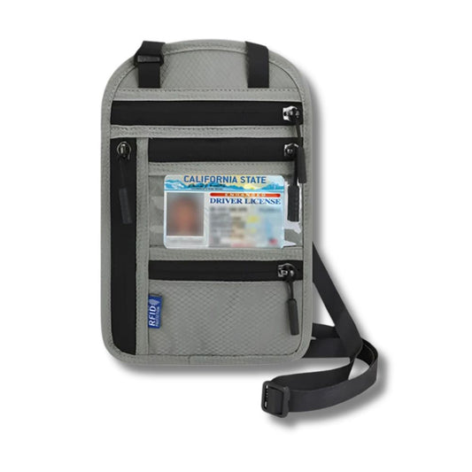 Zwanet - RFID Blokkerende Reizen Nekportemonnee