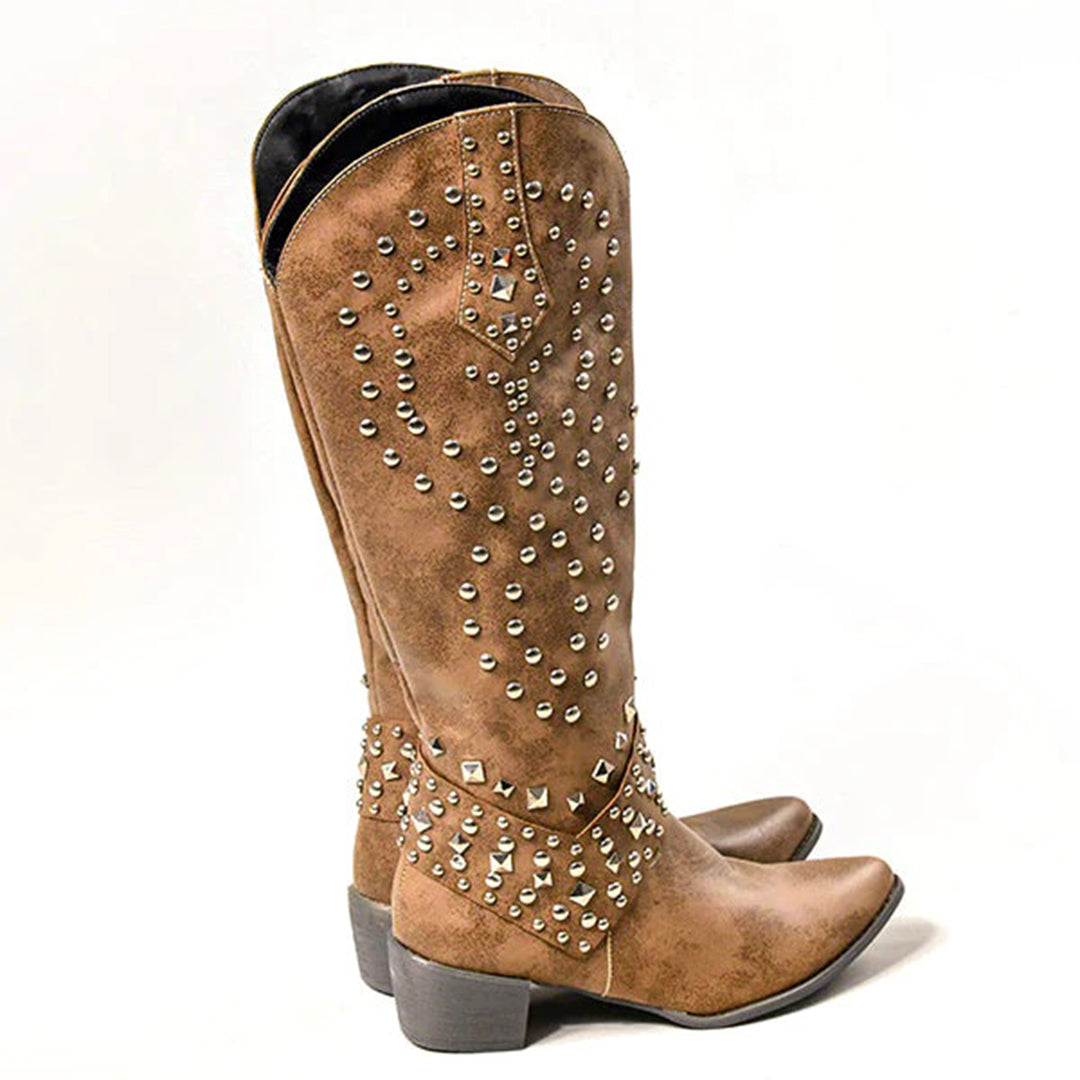 Lifaa - Gezellige Cowboylaarzen voor Vrouwen