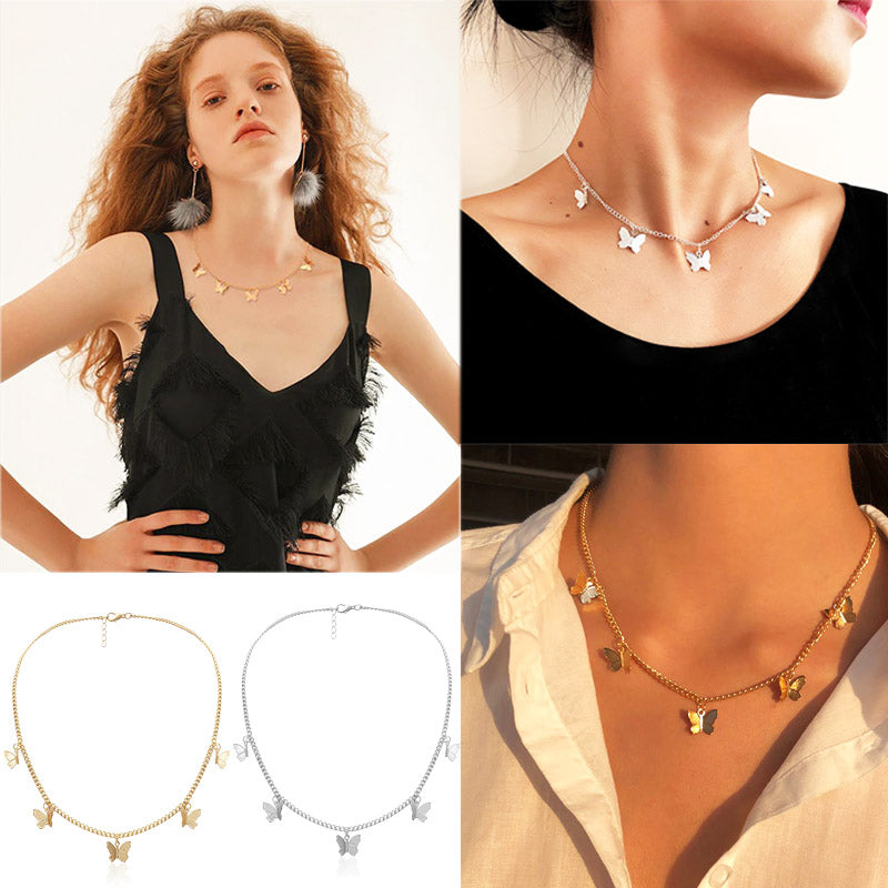 VlinderCharm Ketting – Elegantie & Betekenis