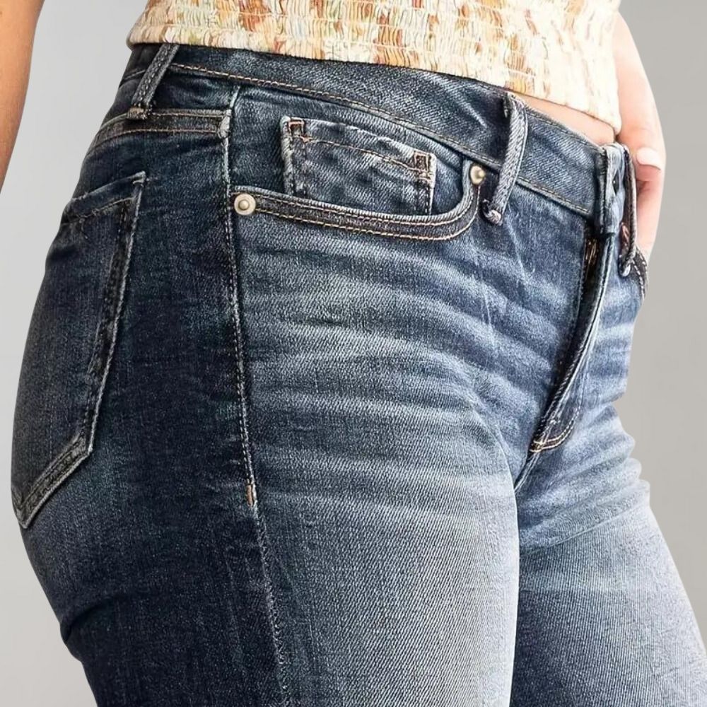 Jessamina - Elegante Uitlopende Jeans voor Vrouwen