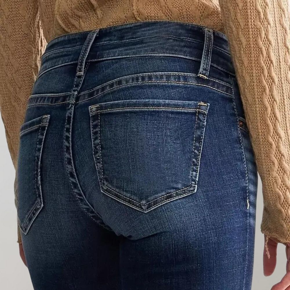 Jessamina - Elegante Uitlopende Jeans voor Vrouwen