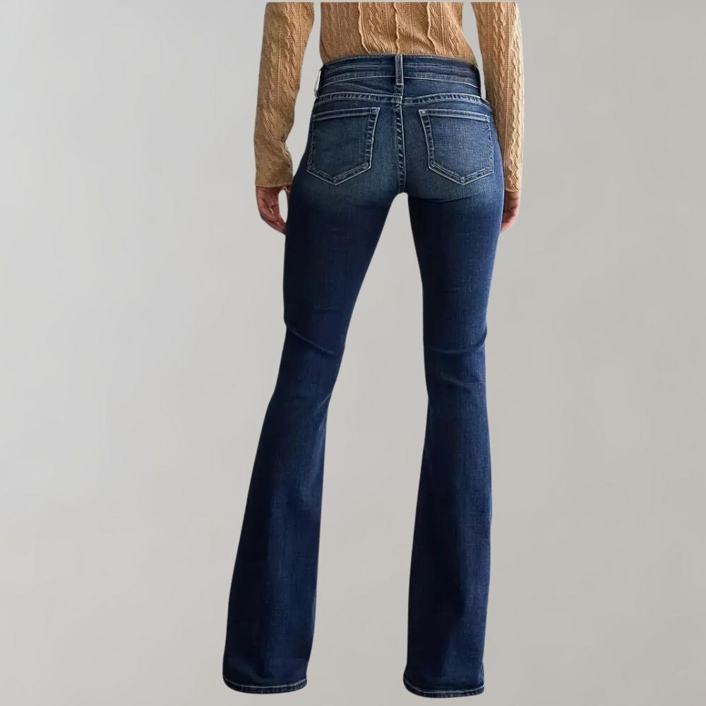 Jessamina - Elegante Uitlopende Jeans voor Vrouwen