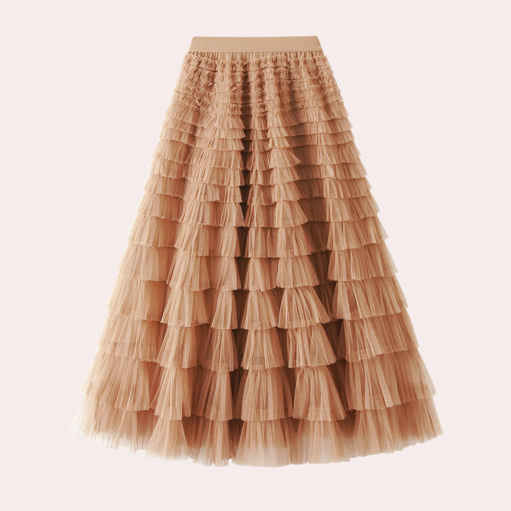 Gelaagde Maxi Rok