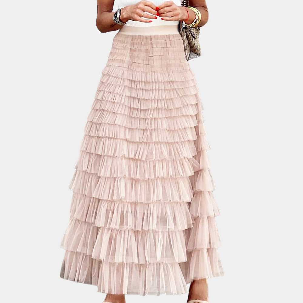 Gelaagde Maxi Rok