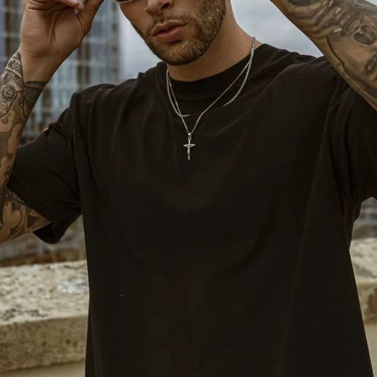 ErfgoedKruis – Iconische Heren Ketting – Geloof & Betekenis