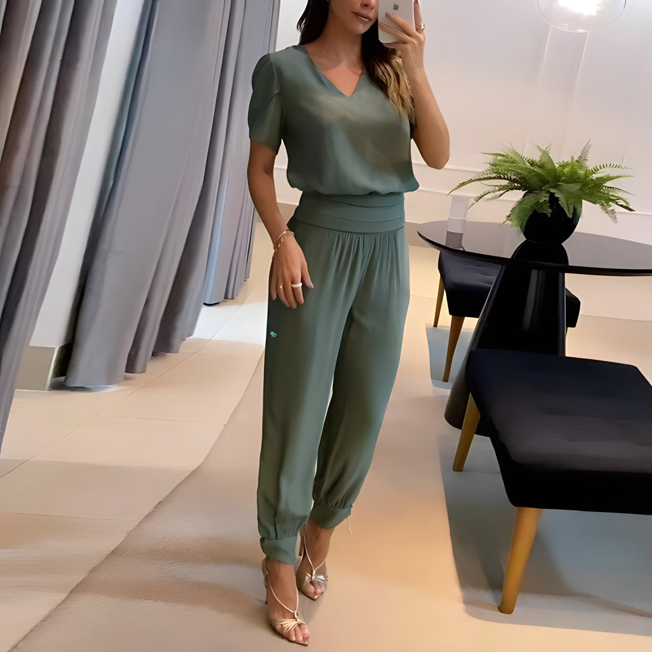 Lilith Set - Stijlvolle Shirt en Broek Set