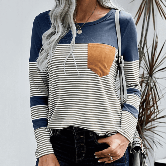 Gladyss - Trendy streepjesshirt voor Vrouwen