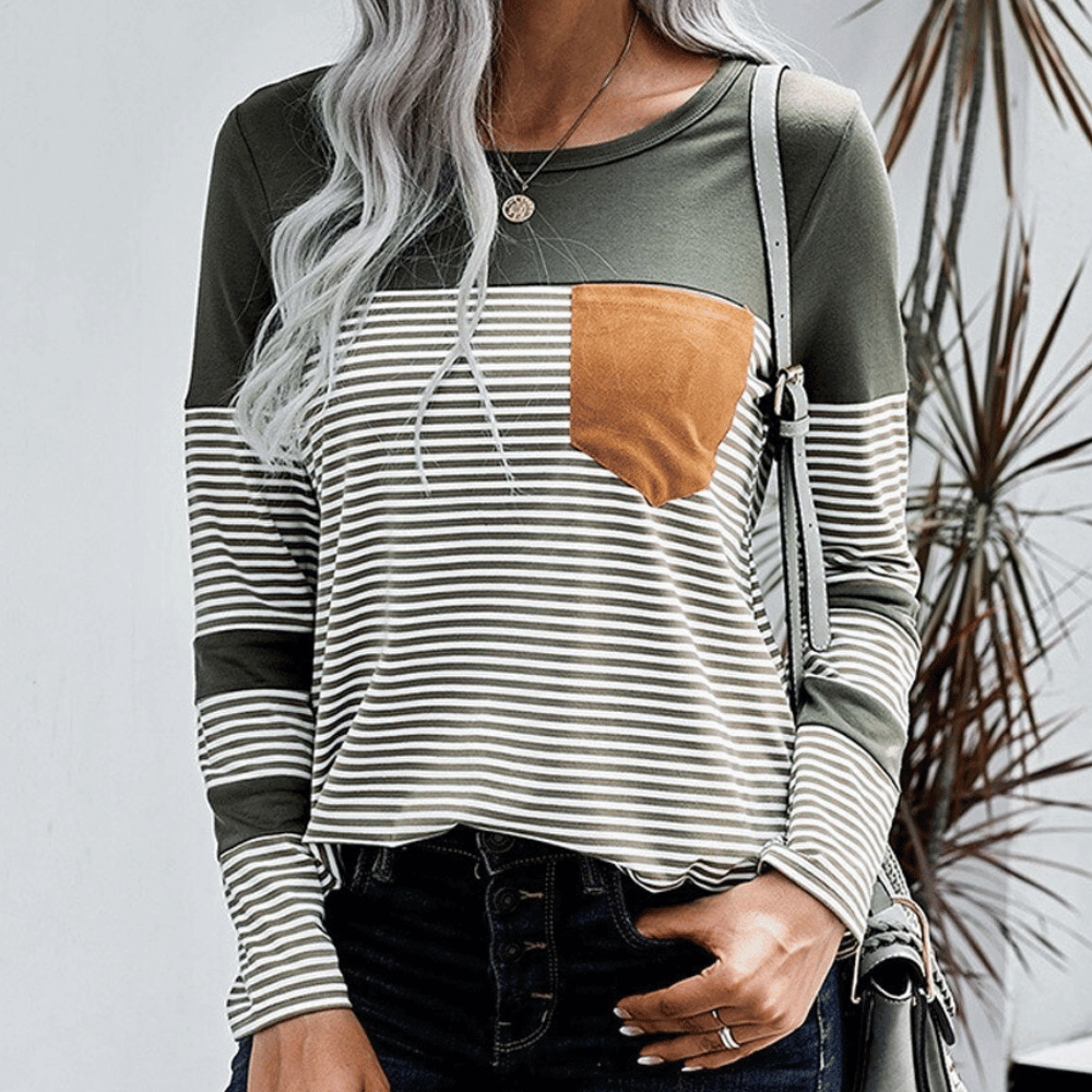 Gladyss - Trendy streepjesshirt voor Vrouwen