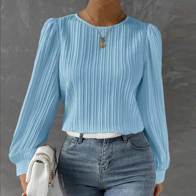Jaydah - Elegante Blouse met Lange Mouwen voor Vrouwen